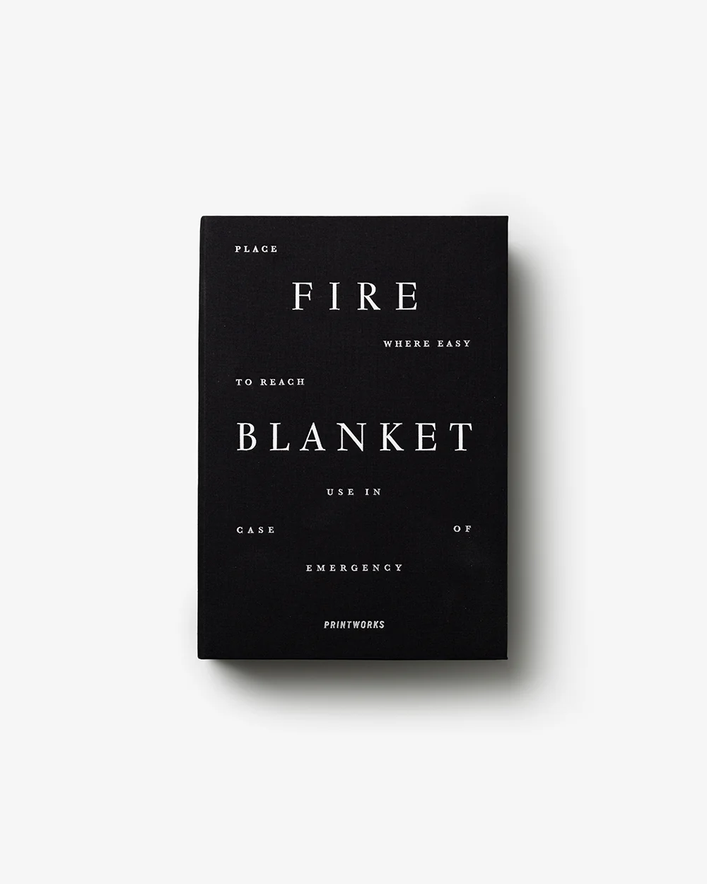 Black Fire Blanket