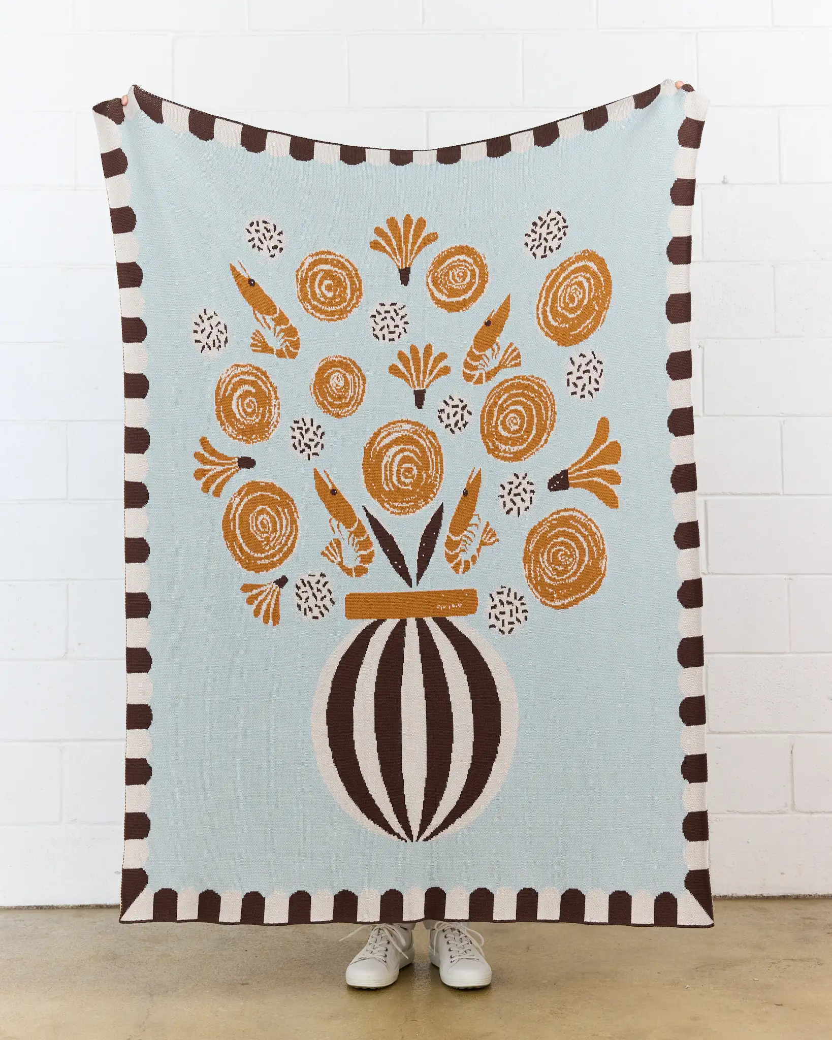 Le Bouquet Knit Blanket - Cocktail Hour