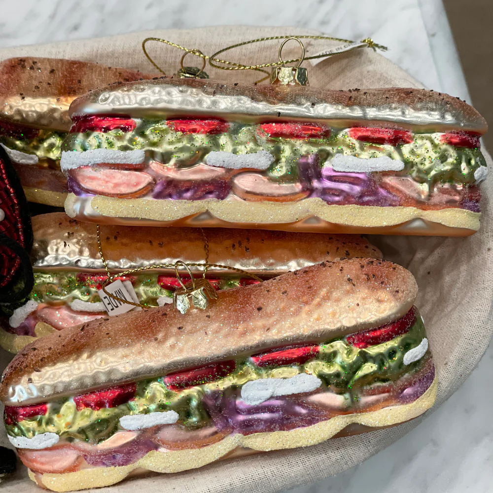 Deluxe Sub Sandwich Ornament