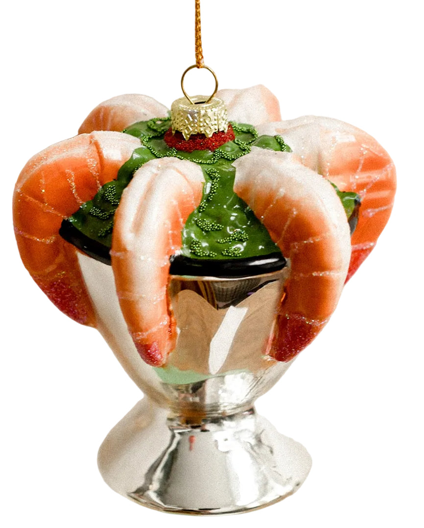 Shrimp Cocktail Ornament