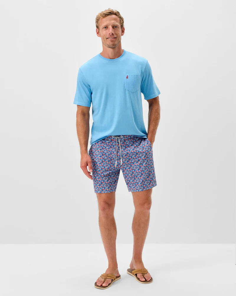 Fressia Half Elastic 7" Swim Trunks