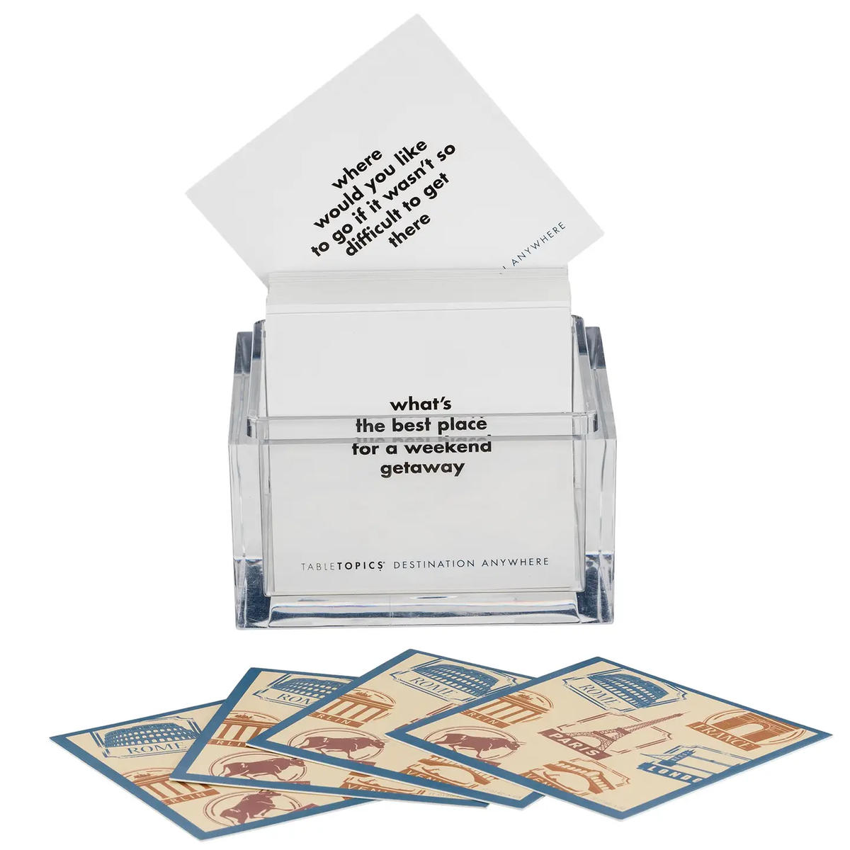 Destination Anywhere Conversation Starters