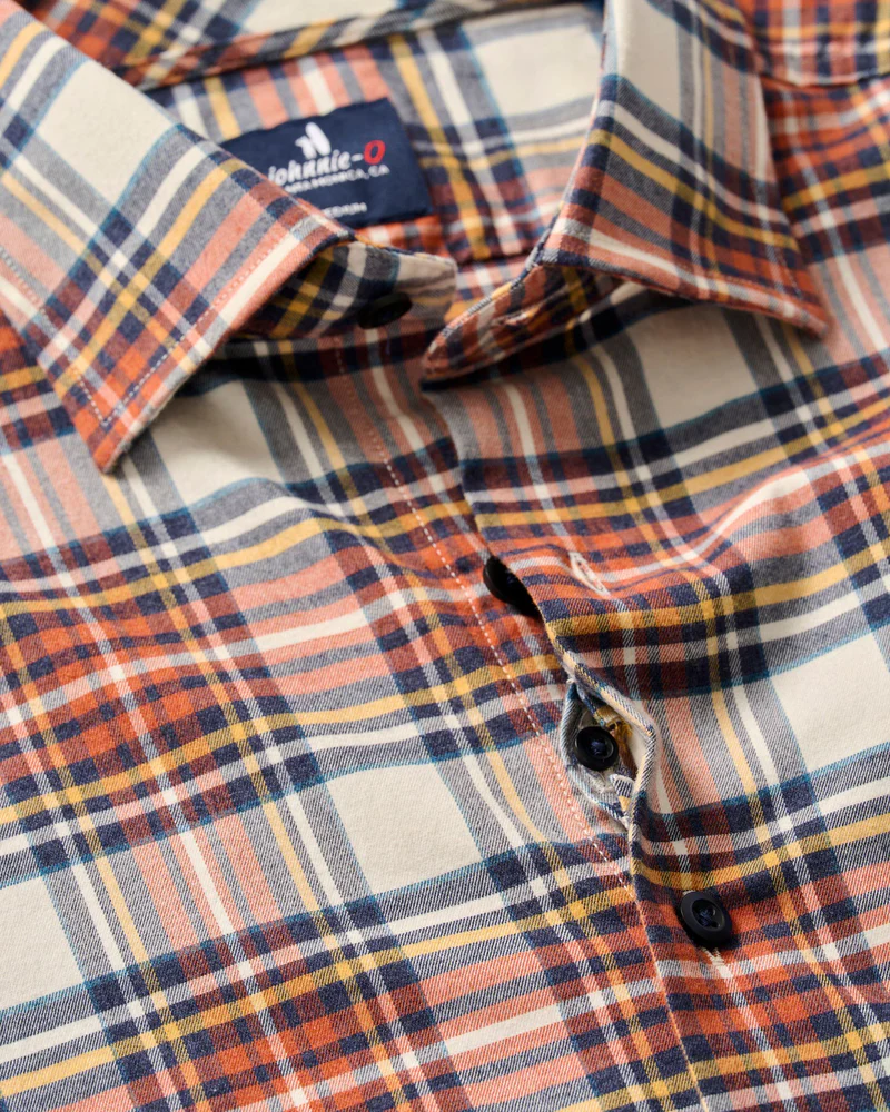 Knick Performance Flannel Button Down Shirt