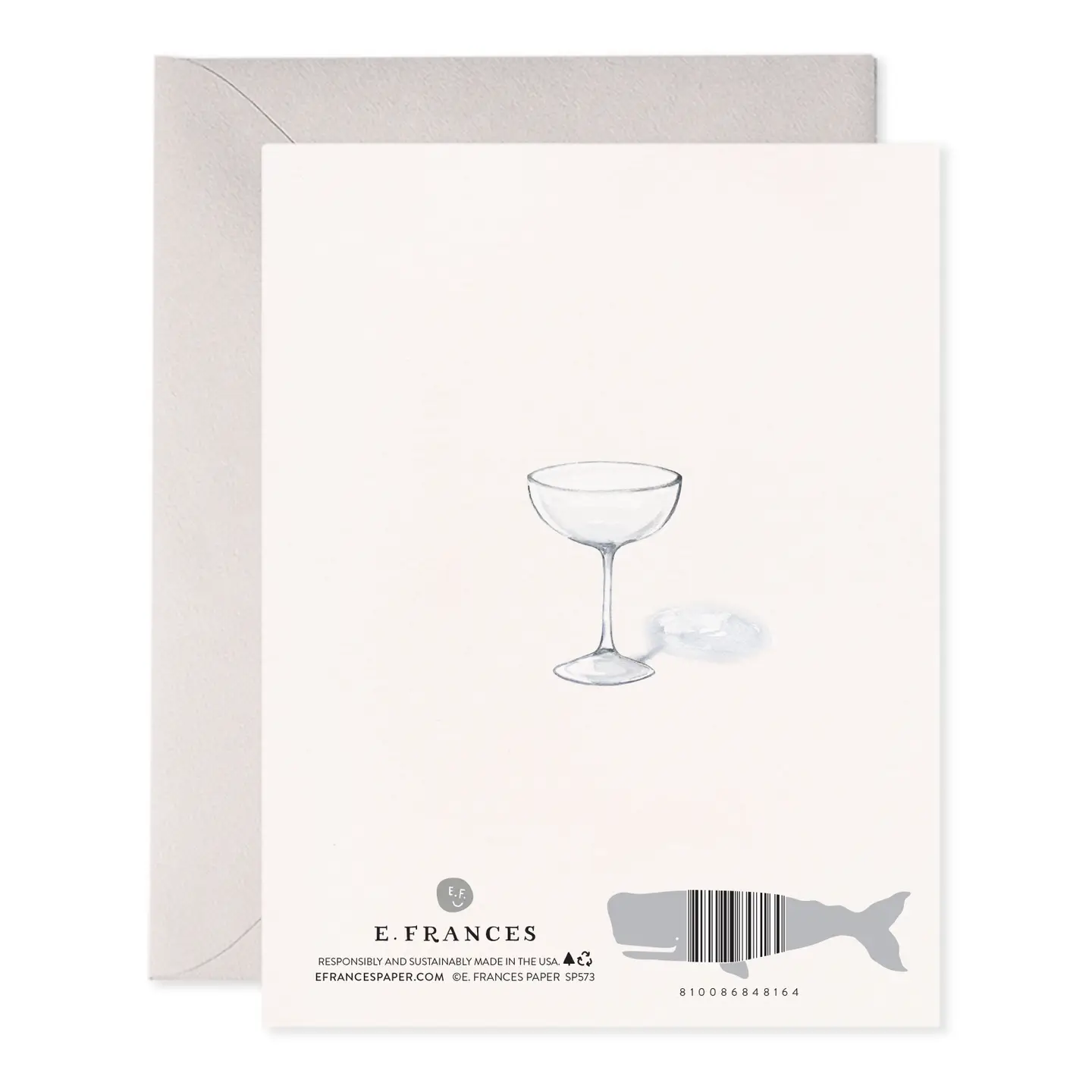 Champagne Tower Greeting Card
