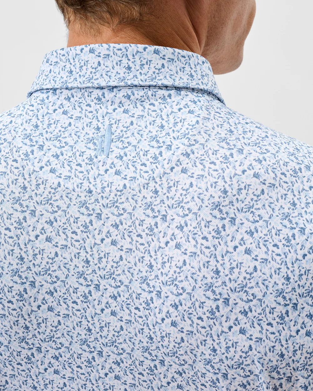 Bloom Neat Performance Mesh Polo