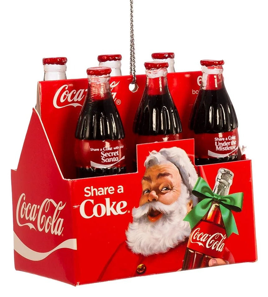 "Share A Coke" 6-Pack Bottles Ornament