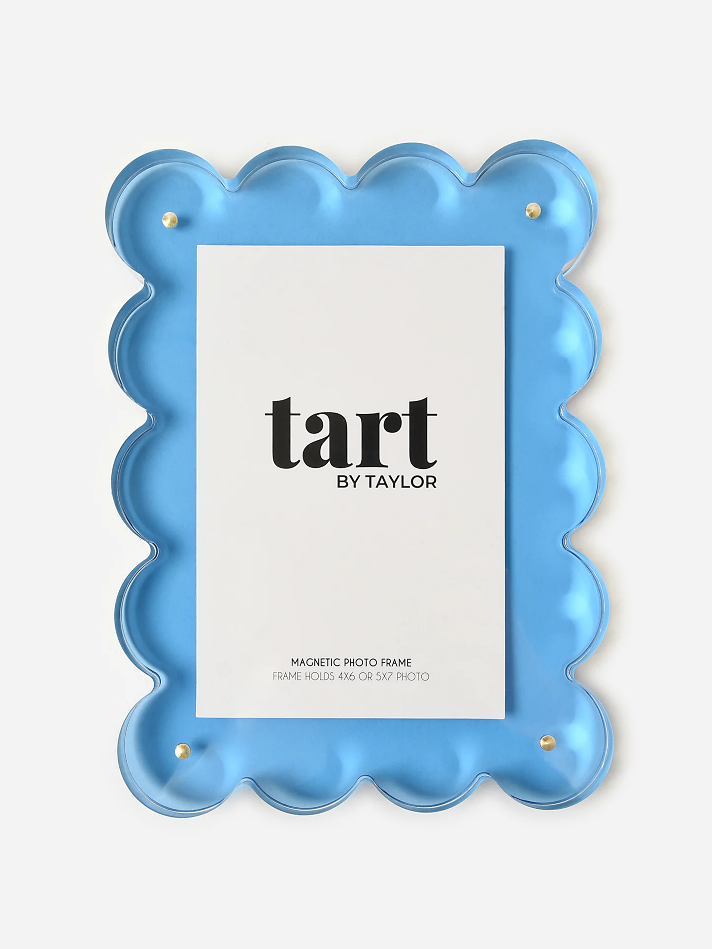 Neon Blue Acrylic Picture Frame
