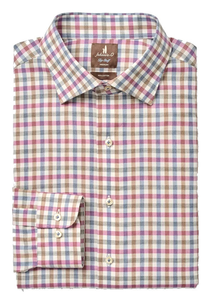 Merced Check Top Shelf Cotton Button Down Shirt