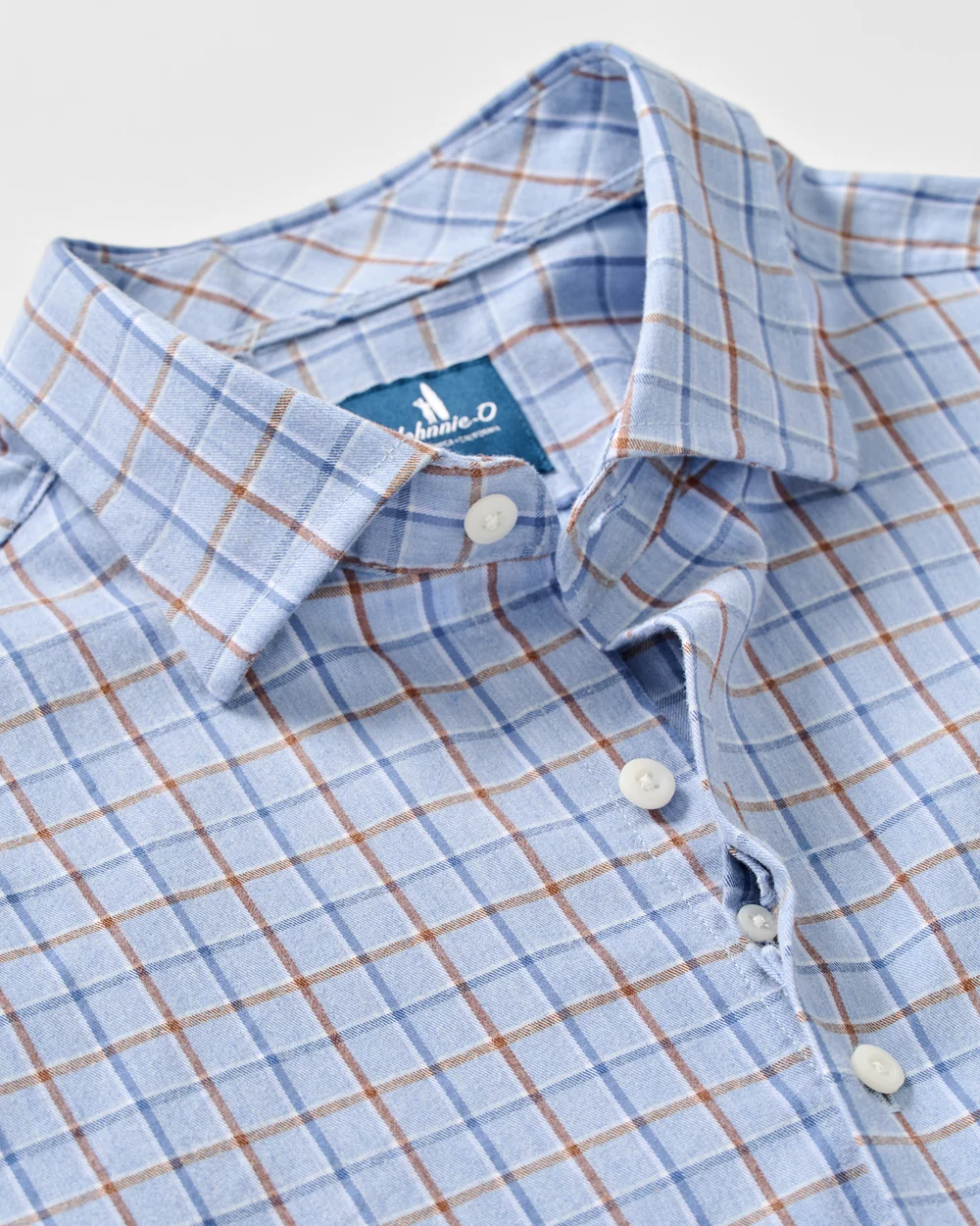 Chestnut Pane Natural Performance Button Down Shirt