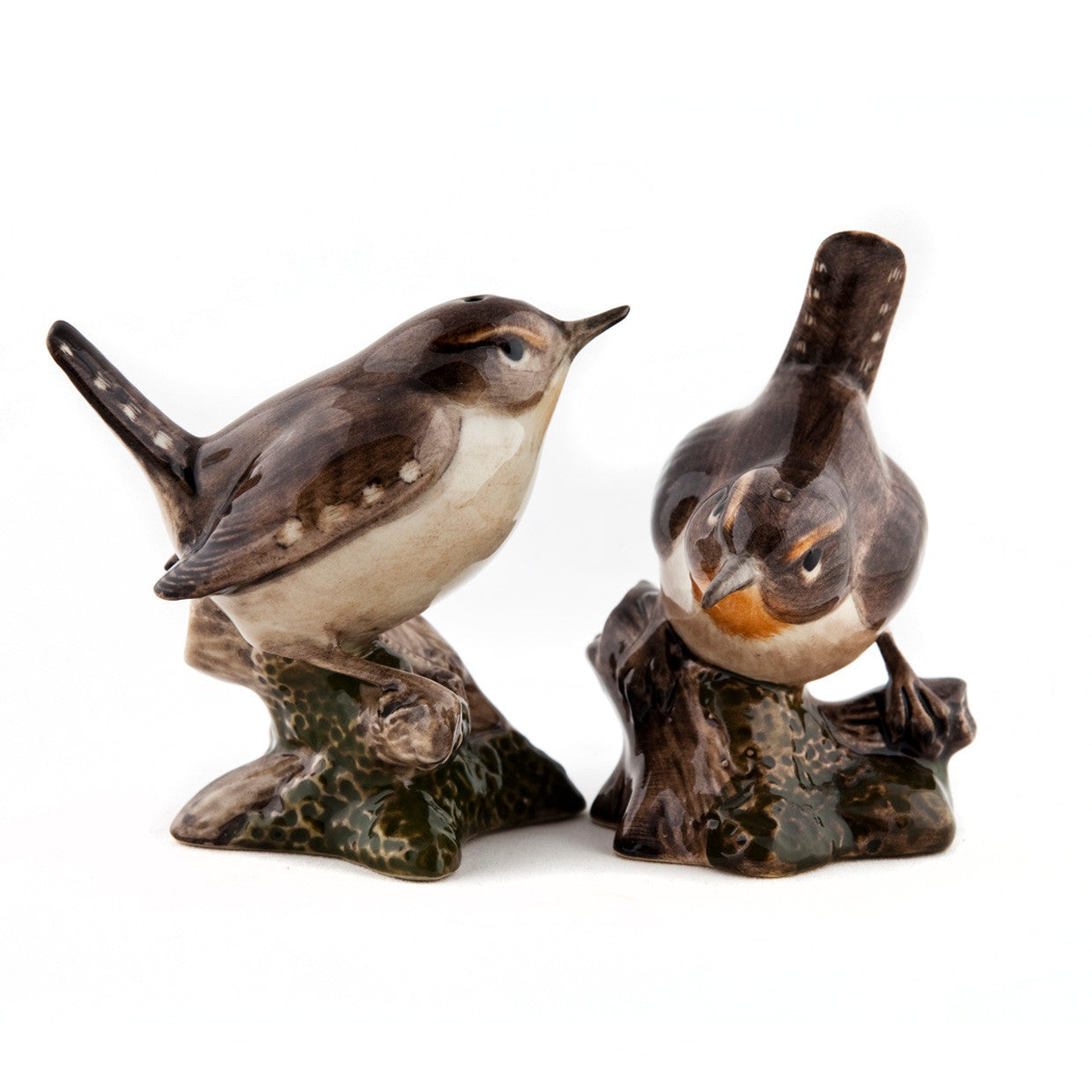 Wren Bird Salt & Pepper Shakers