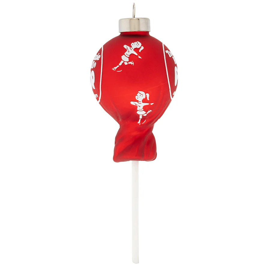 Cherry Tootsie Roll Pop Ornament