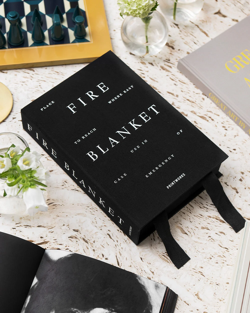 Black Fire Blanket
