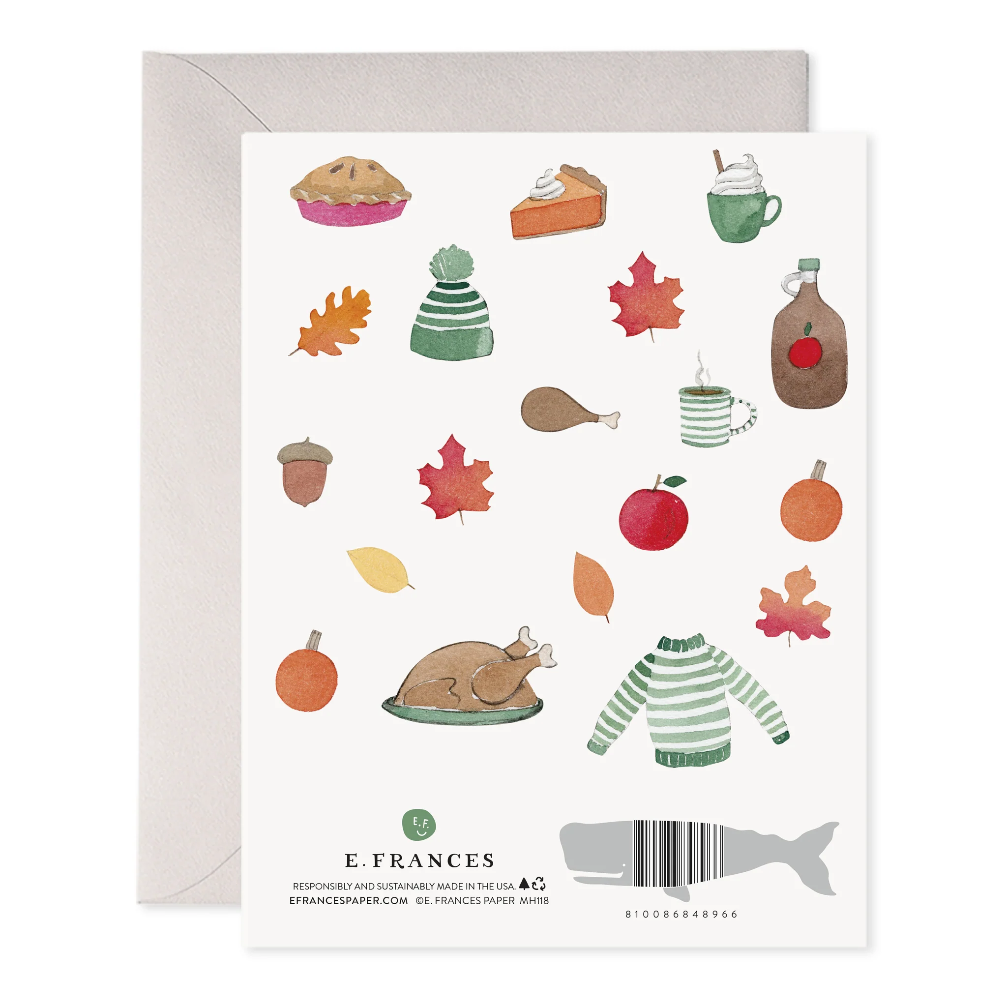 Crisp and Cozy Thanksgiving Card