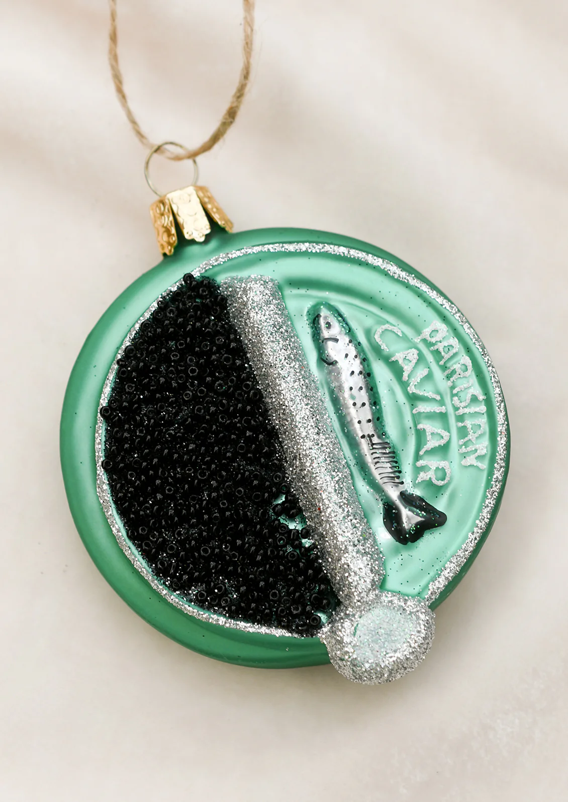 Caviar Green Ornament