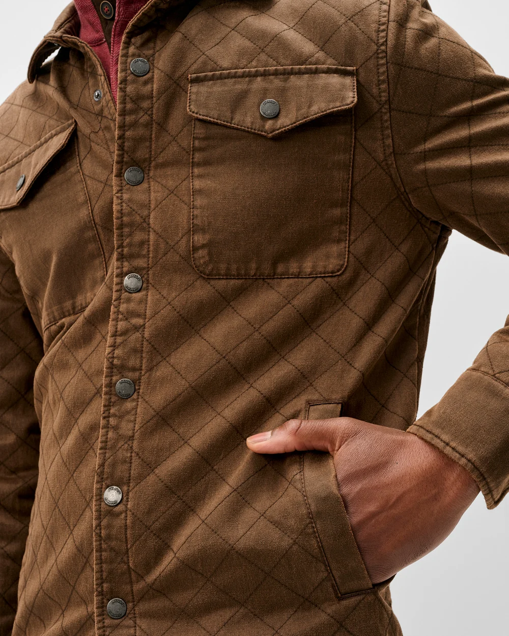 QUILTED CHORE COAT