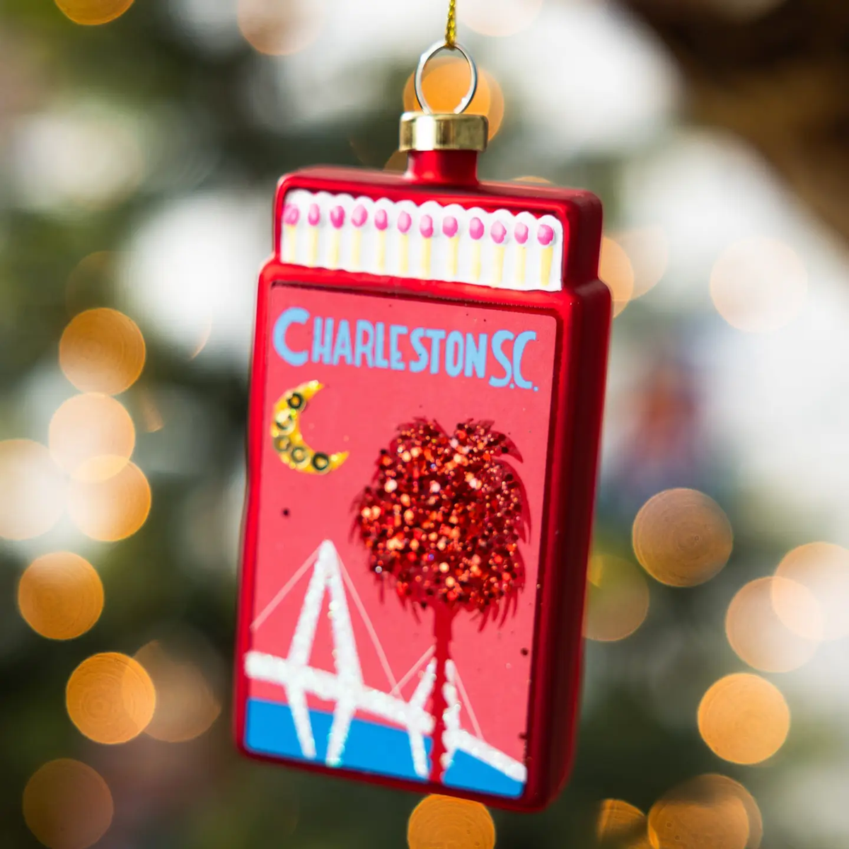 Charleston Matchbook Ornament