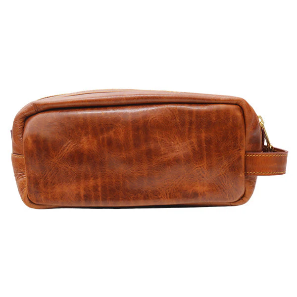 Fish and Tackle Pattern Toiletry Bag (Dark Navy)