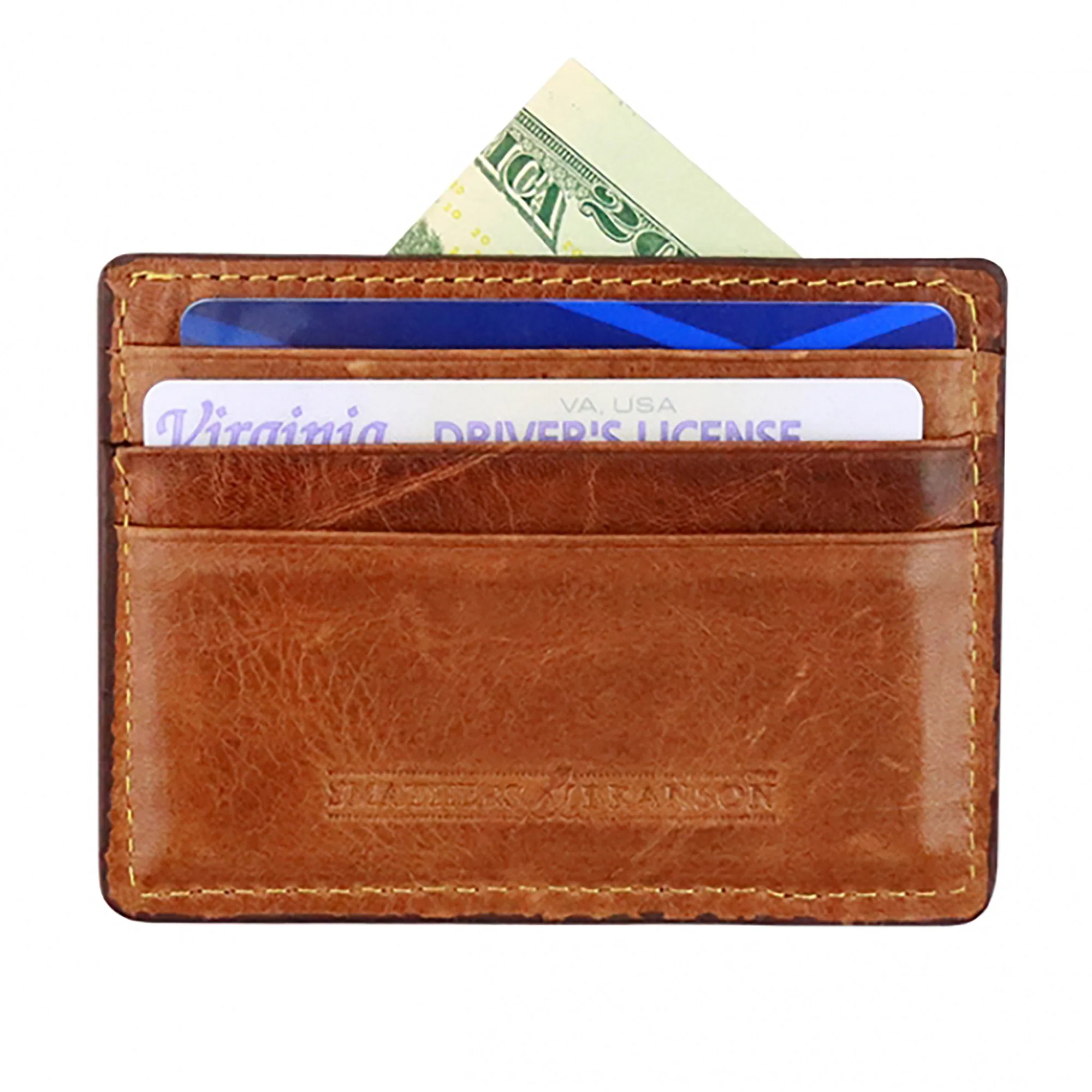 Florida State Needlepoint Card Wallet