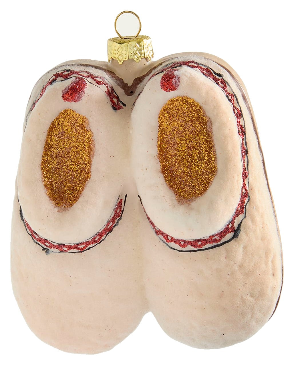 Cozy Fleece Slippers Ornament