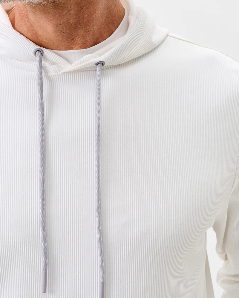Hoppin Ribbed Knit Performance Hoodie