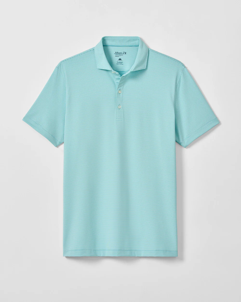 Lyndonn Stripe Performance Jersey Polo