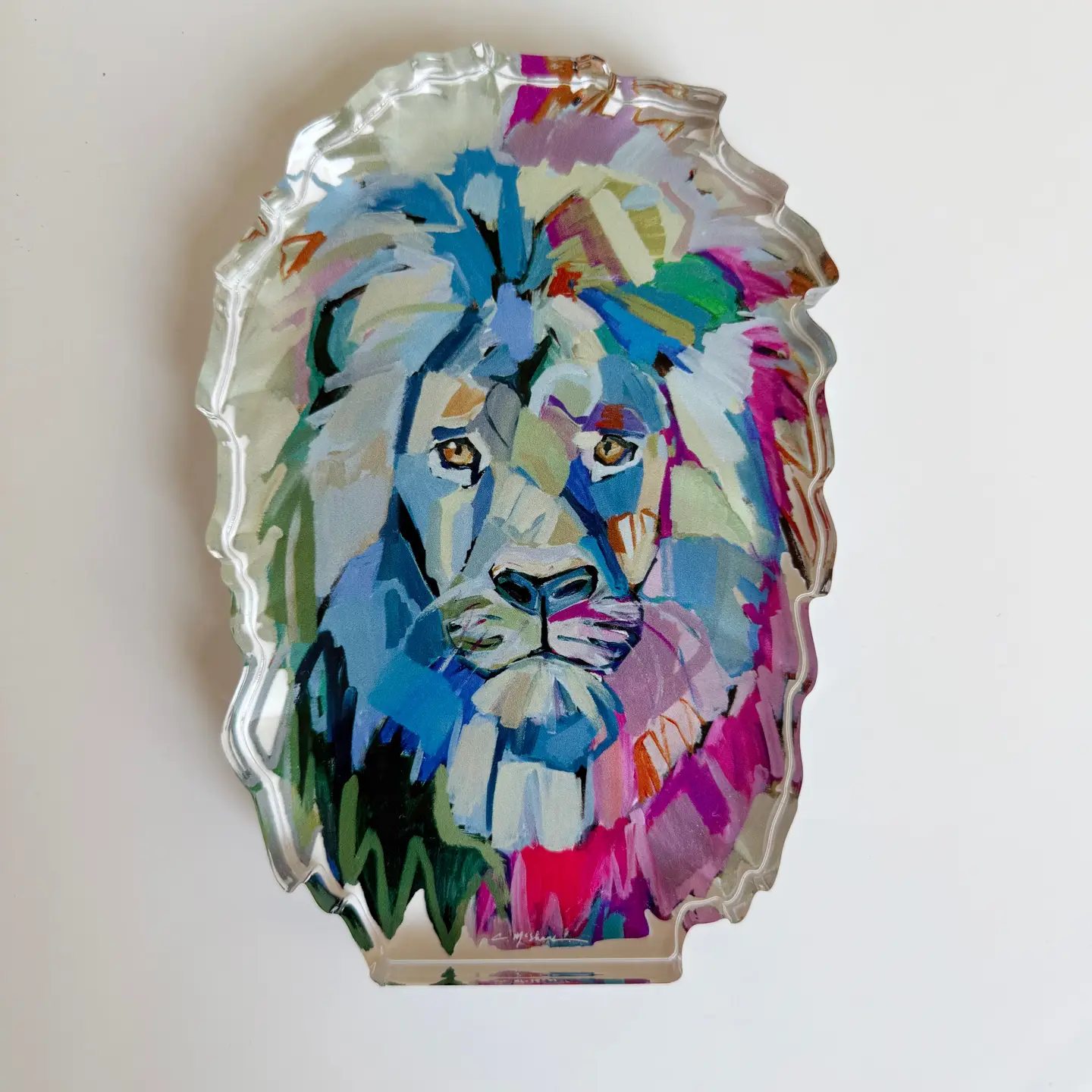 Noble Lion Acrylic Shelfie