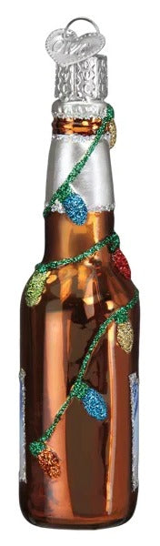 Holiday Coors Light Bottle Ornament