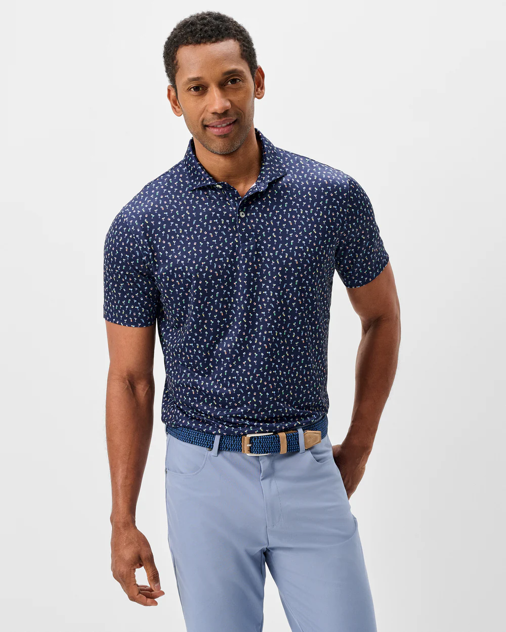 Pop Tails Performance Jersey Polo