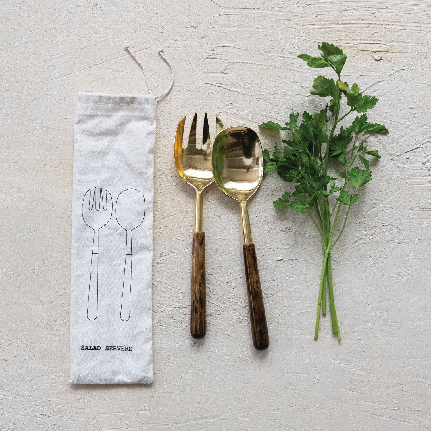 Resin Salad Servers