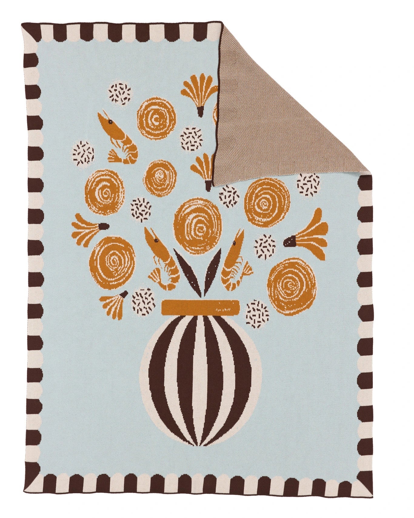 Le Bouquet Knit Blanket - Cocktail Hour