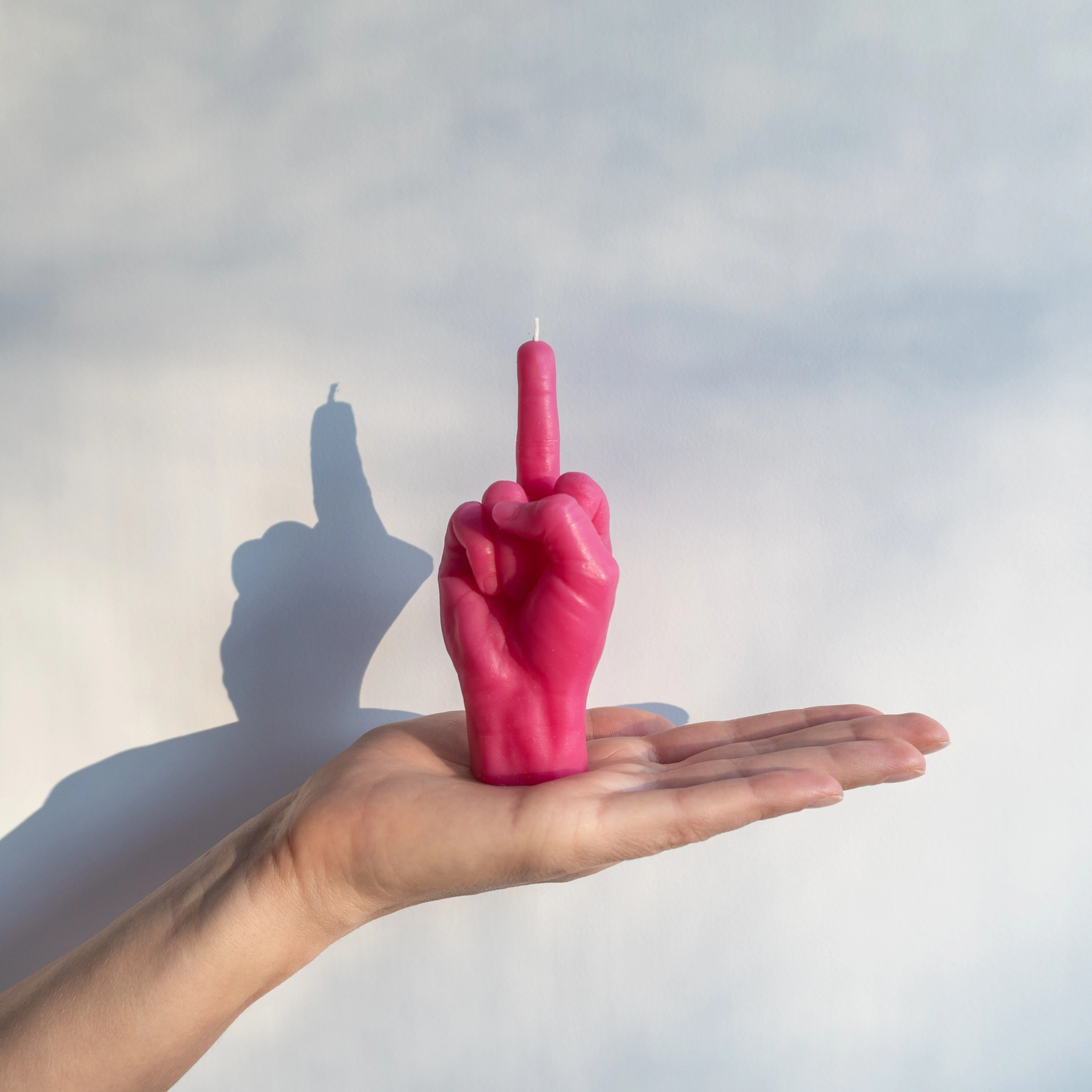 Middle Finger Candle - Small Version