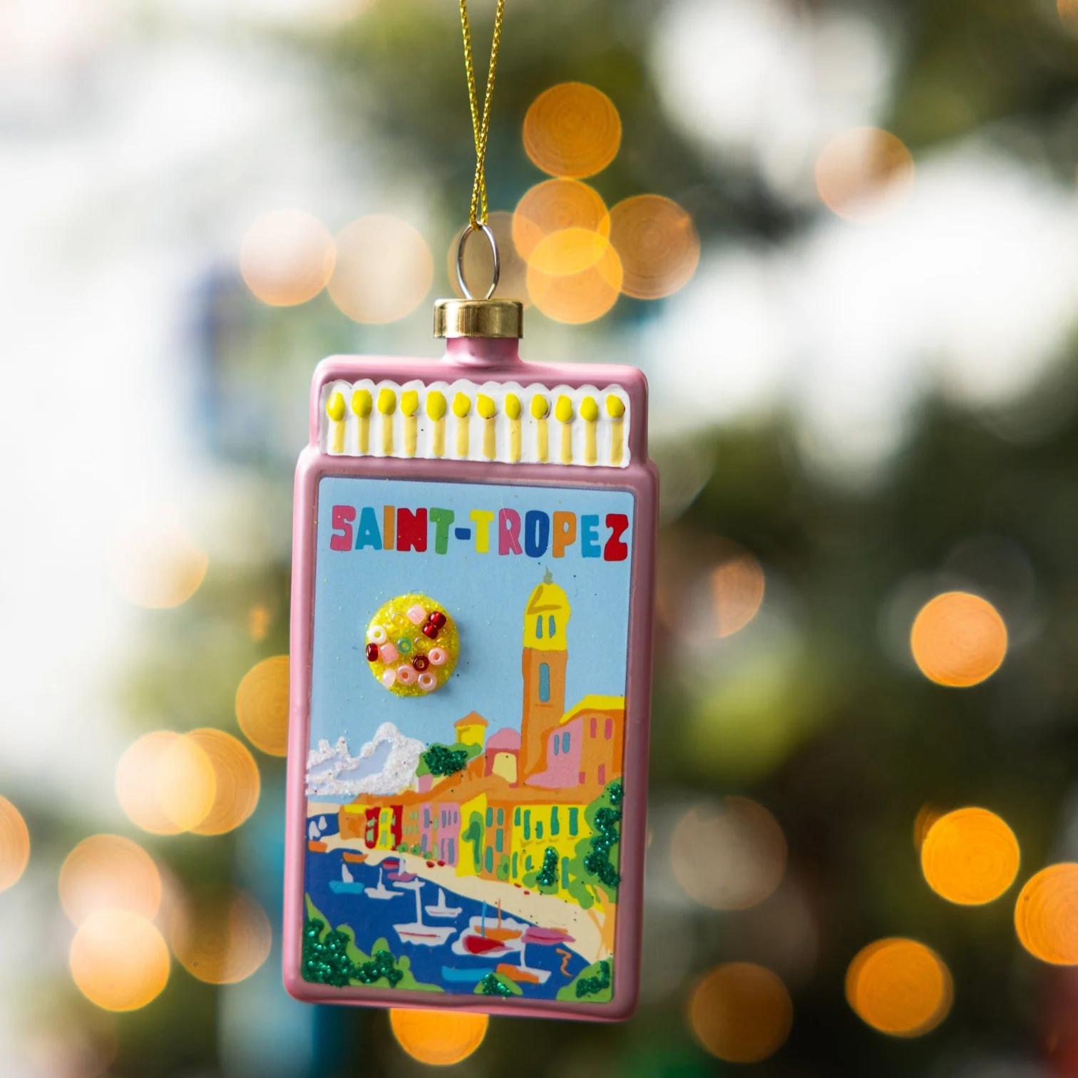 Matchbook Ornament - St Tropez
