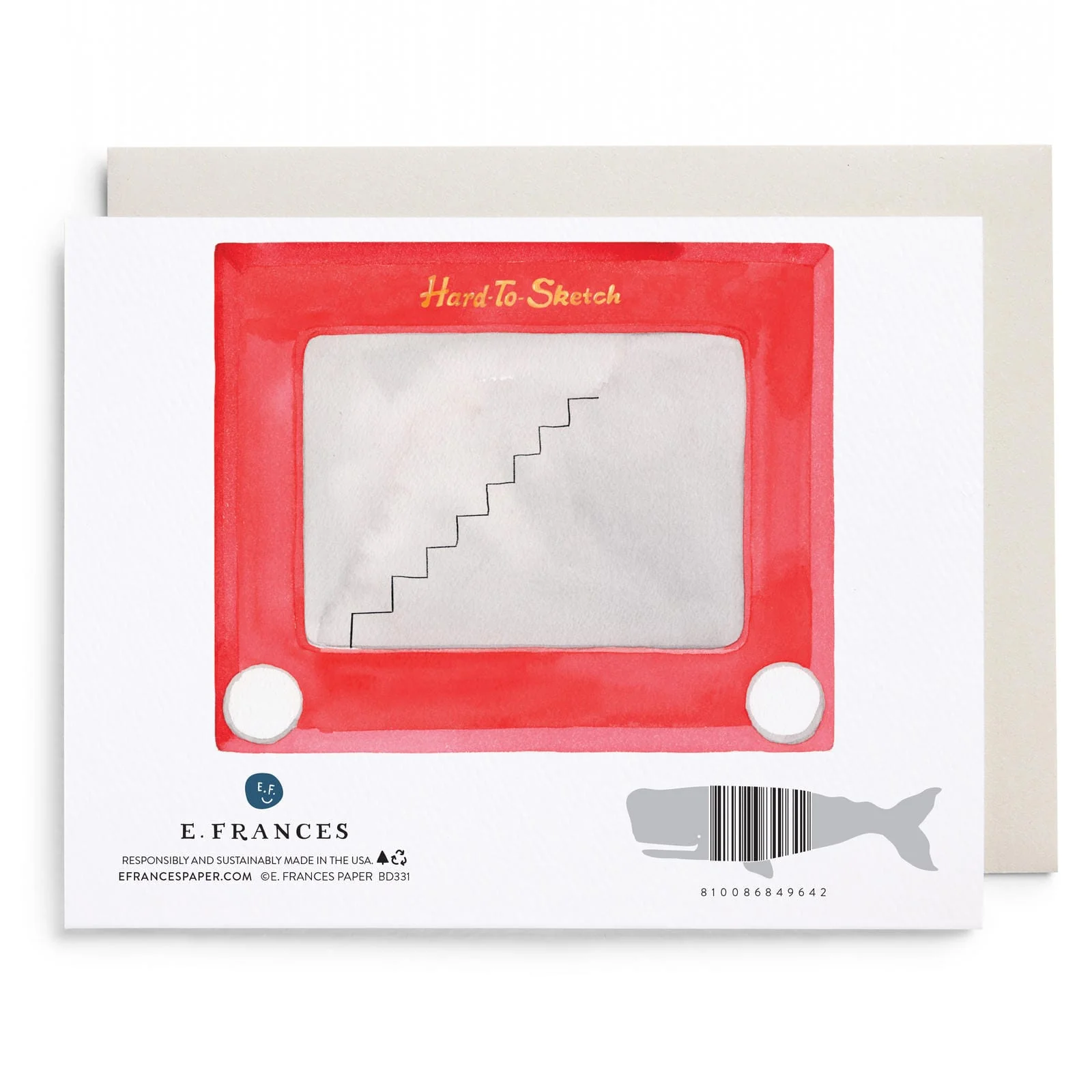 Hard To Sketch Birthday Greeting Card