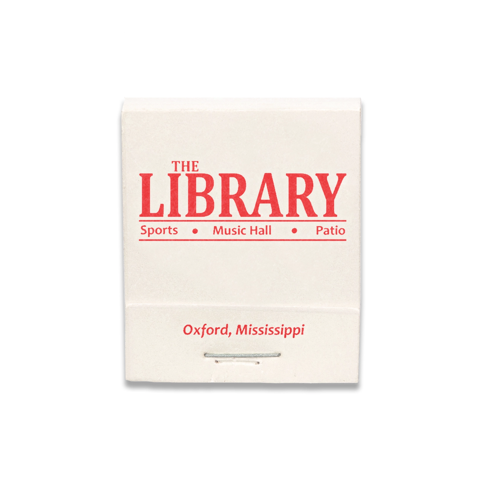 The Library Oxford MS Matchbook Print