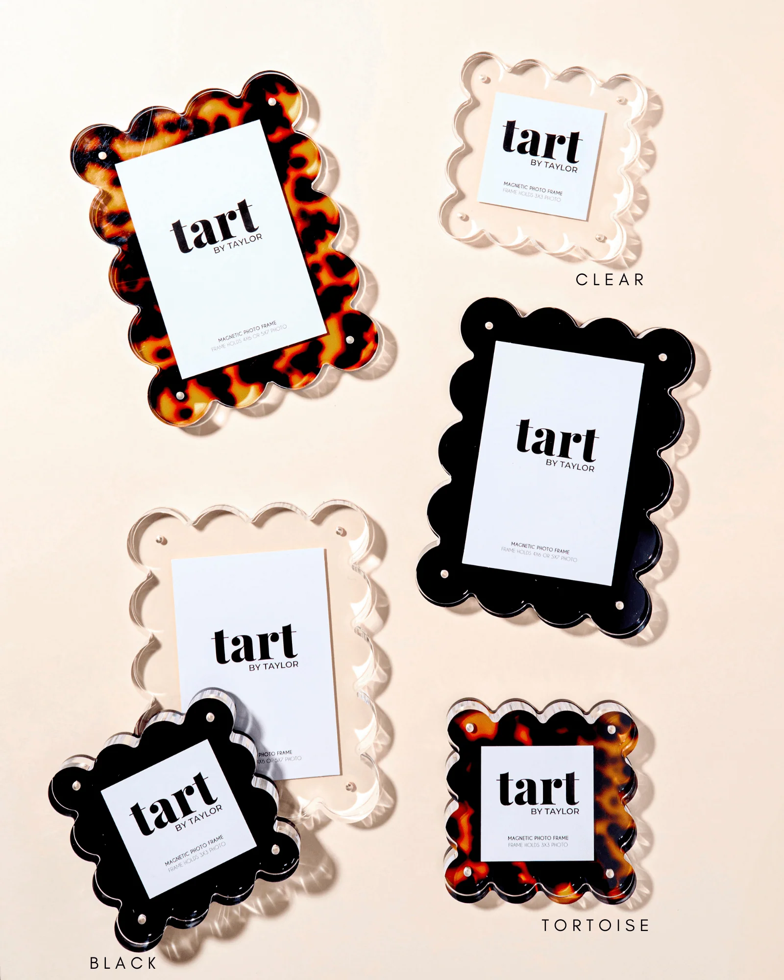 Black Acrylic Picture Frame