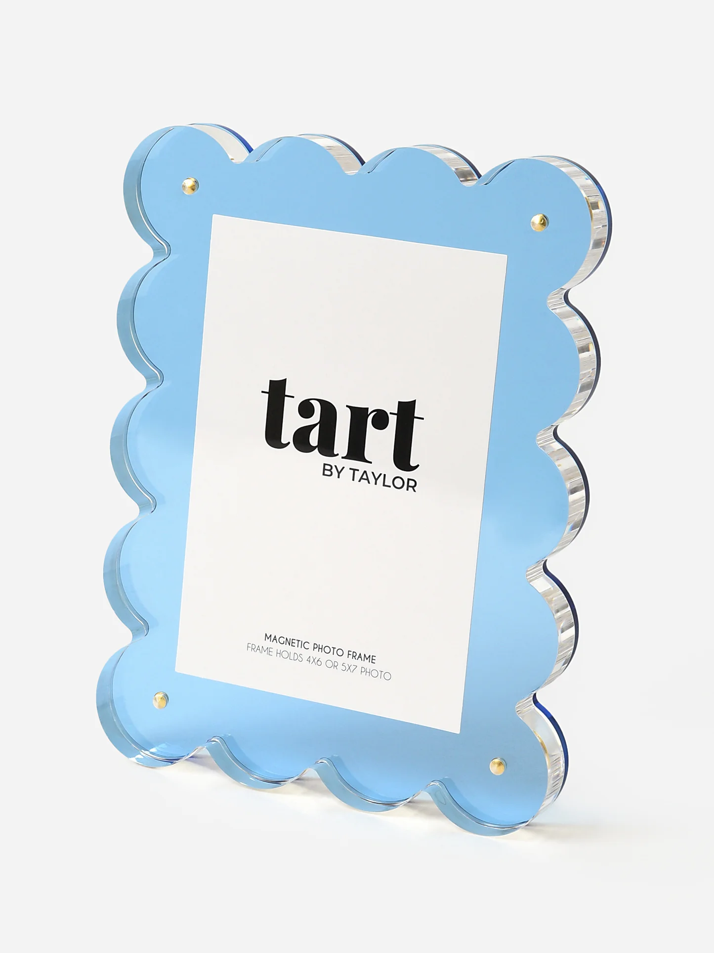 Neon Blue Acrylic Picture Frame