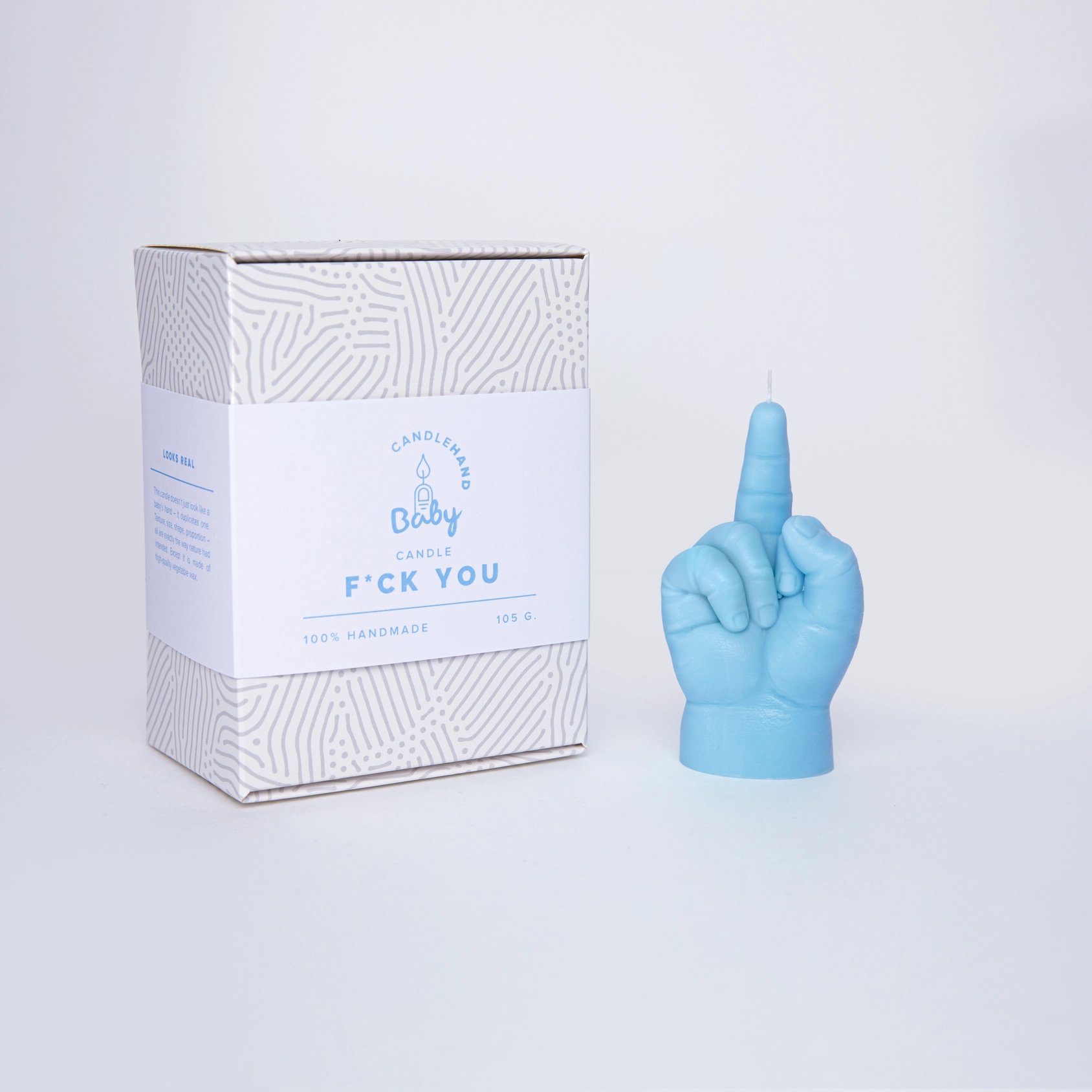 F*Ck You Candle - Baby Hand Gesture Candle