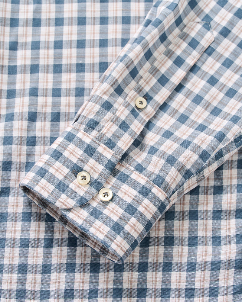Tad Top Shelf Linen Button Down Shirt