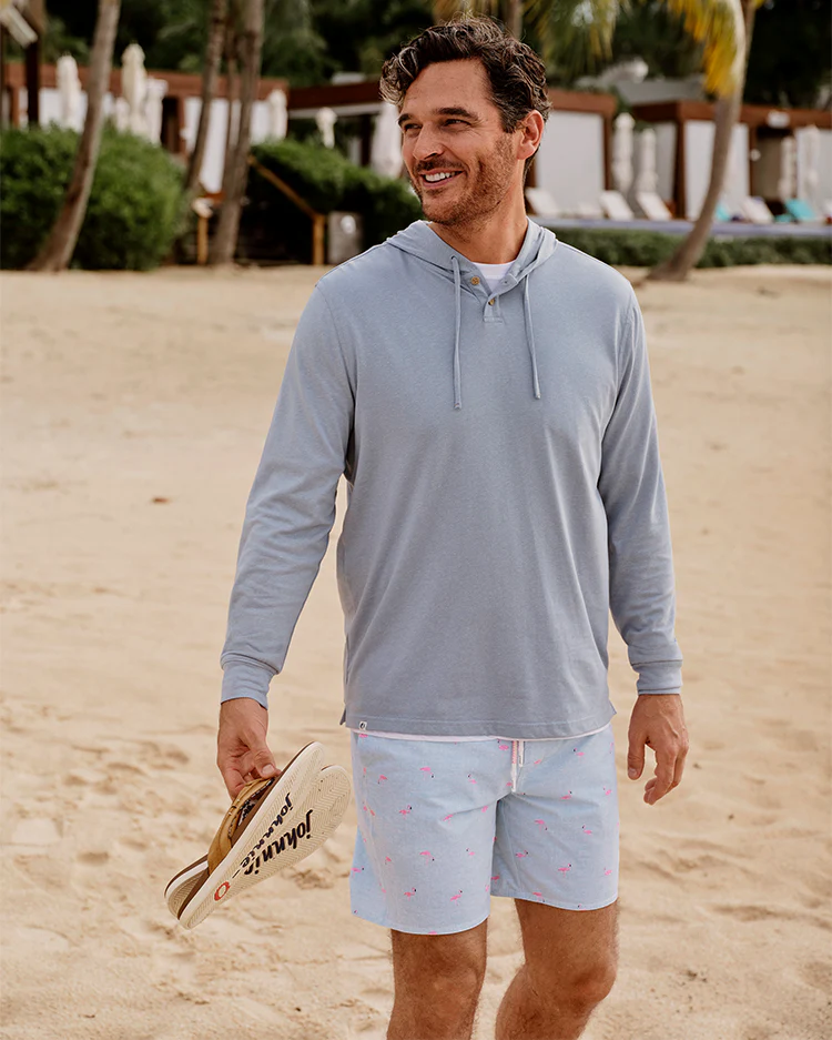 Jase Two-Button Pullover