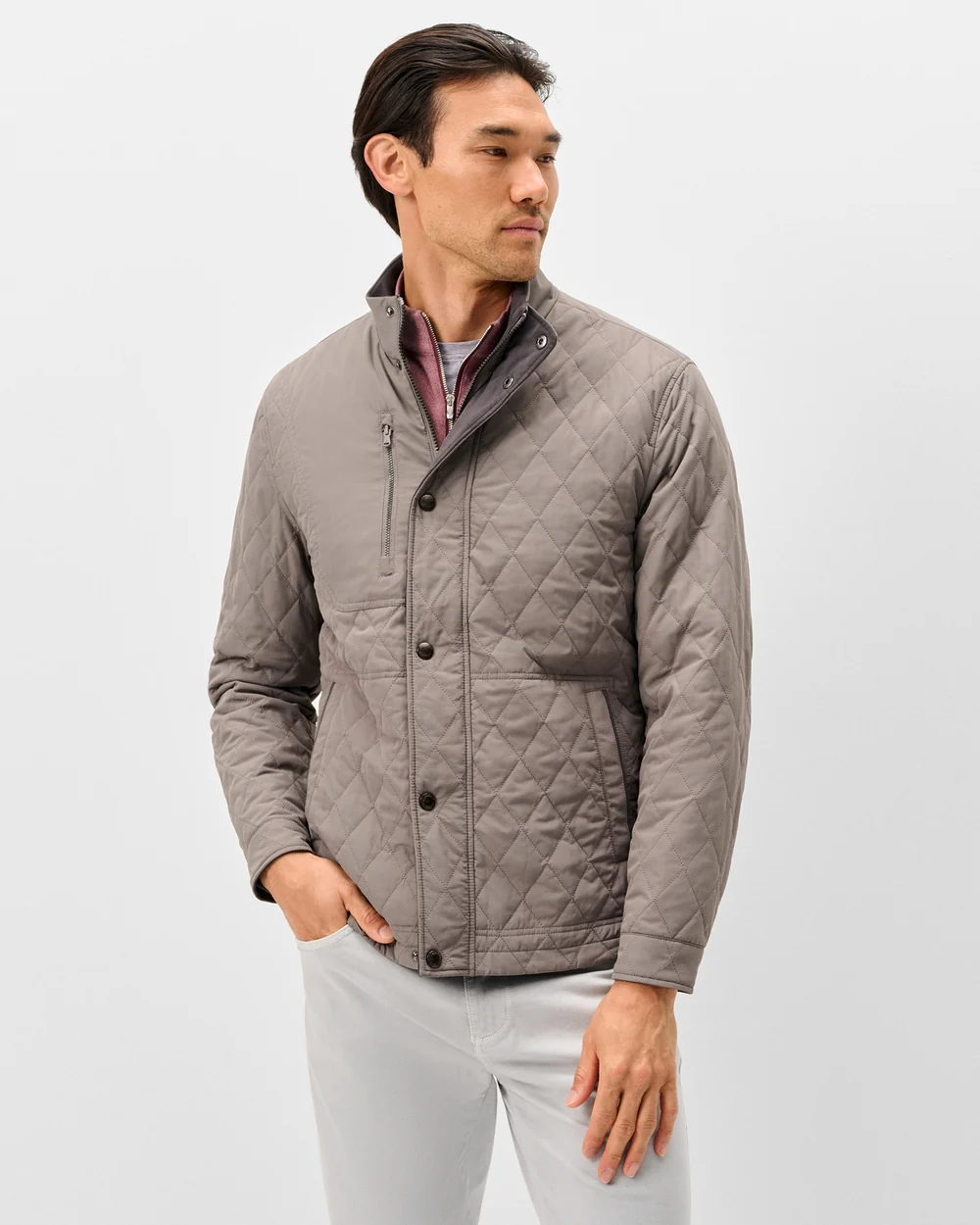 Juno Quilted Snap Jacket