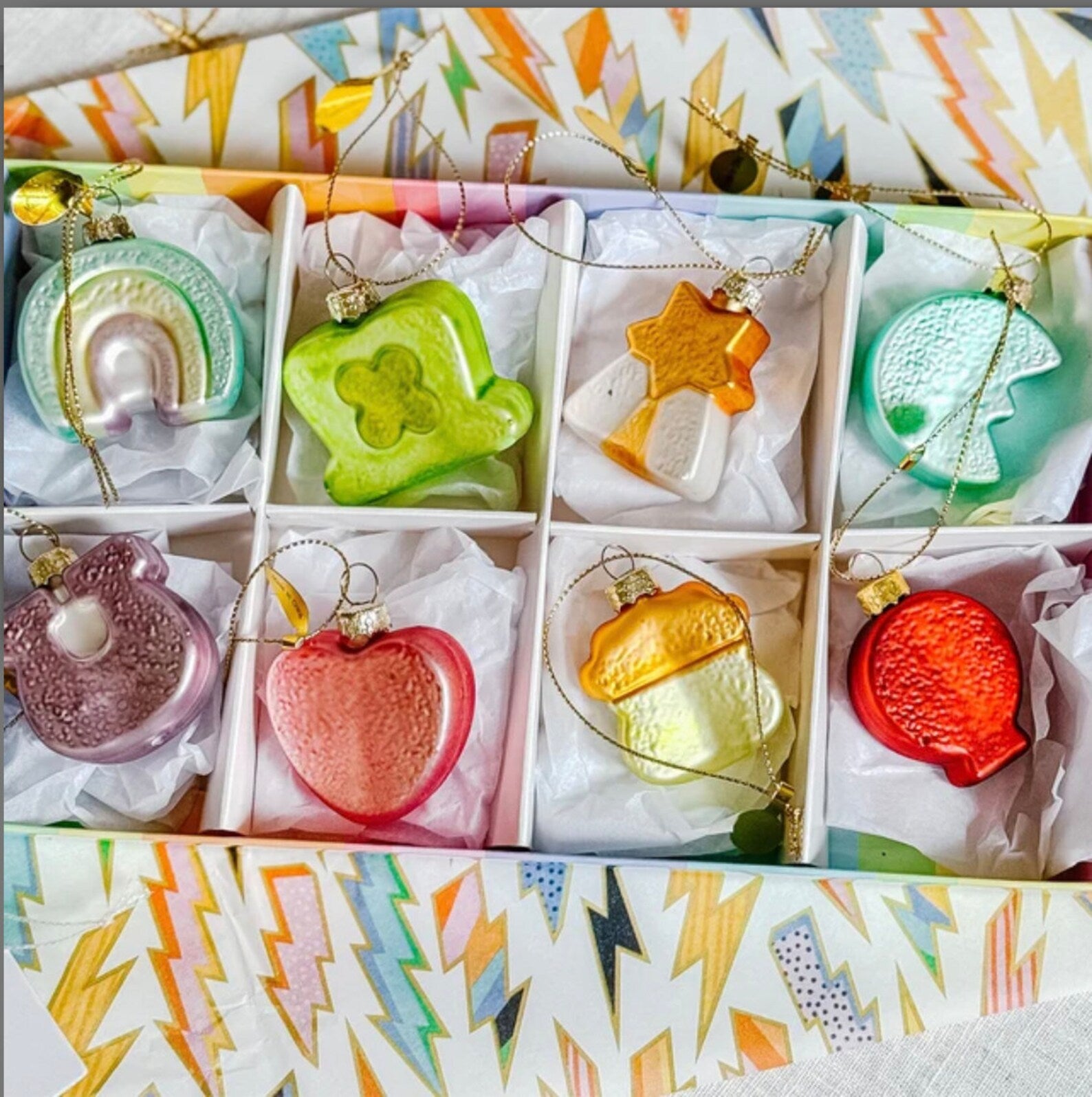 Lucky Charm Marshmellow Ornament Set