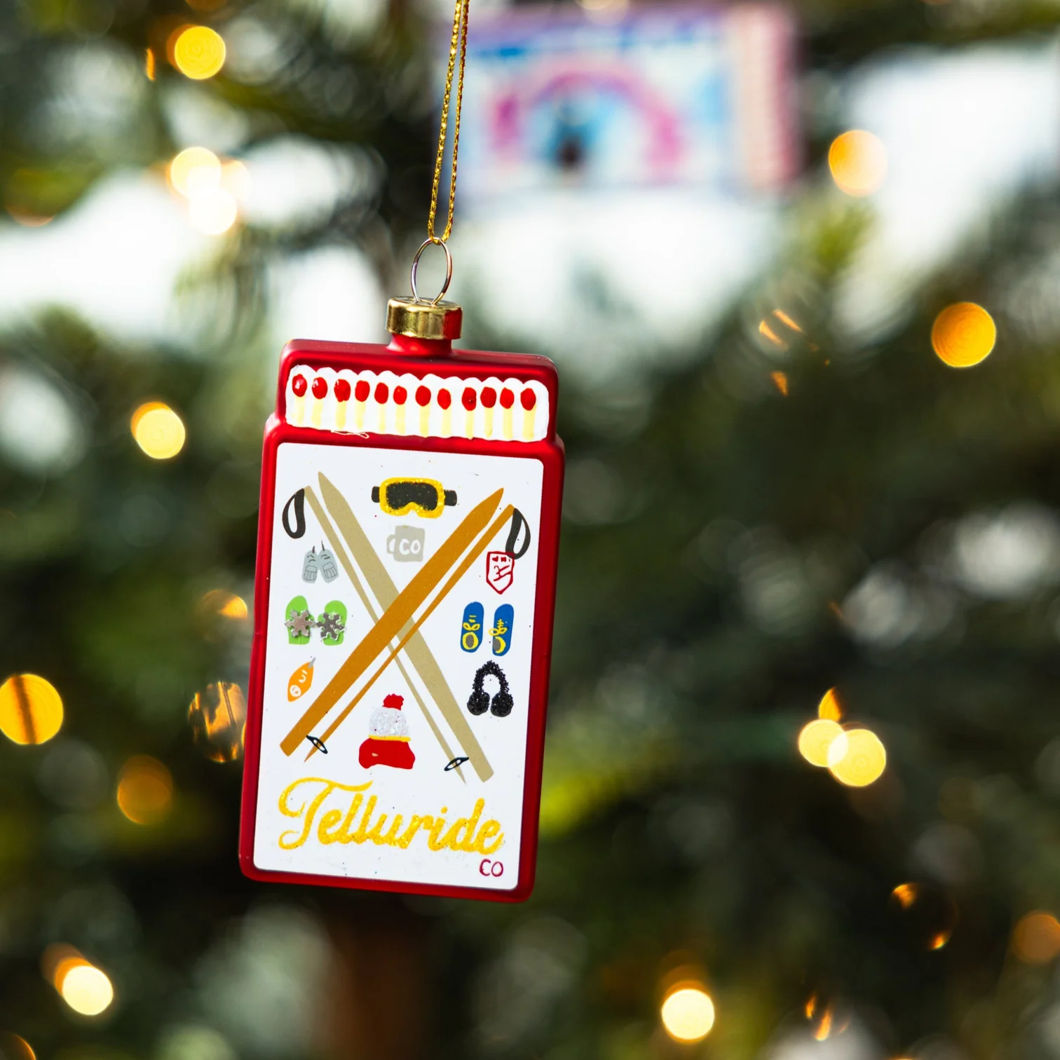 Matchbook Ornament - Telluride