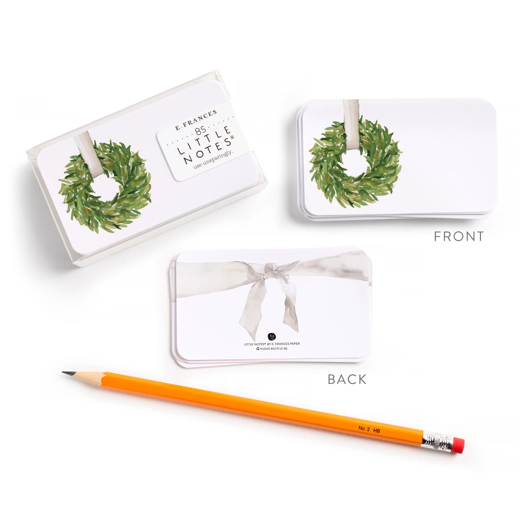 Classic Wreath Holiday Little Notes