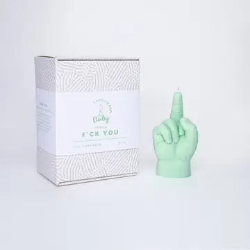 F*Ck You Candle - Baby Hand Gesture Candle
