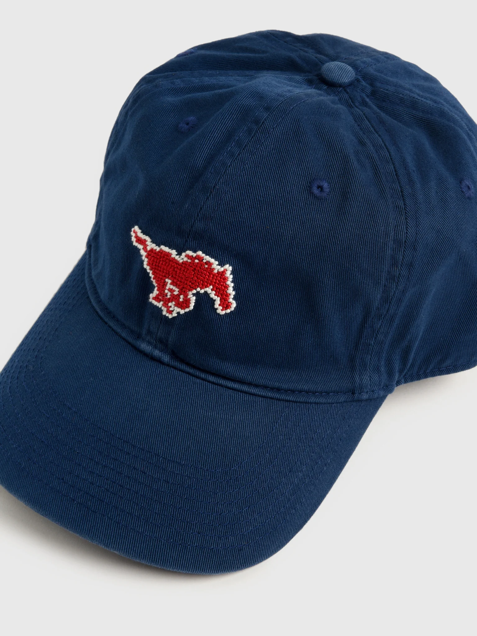 SMU Needlepoint Hat