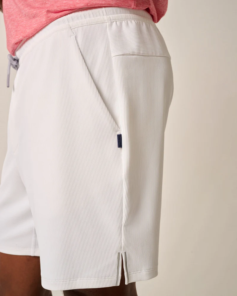 Hoppin Ribbed Knit Performance Shorts