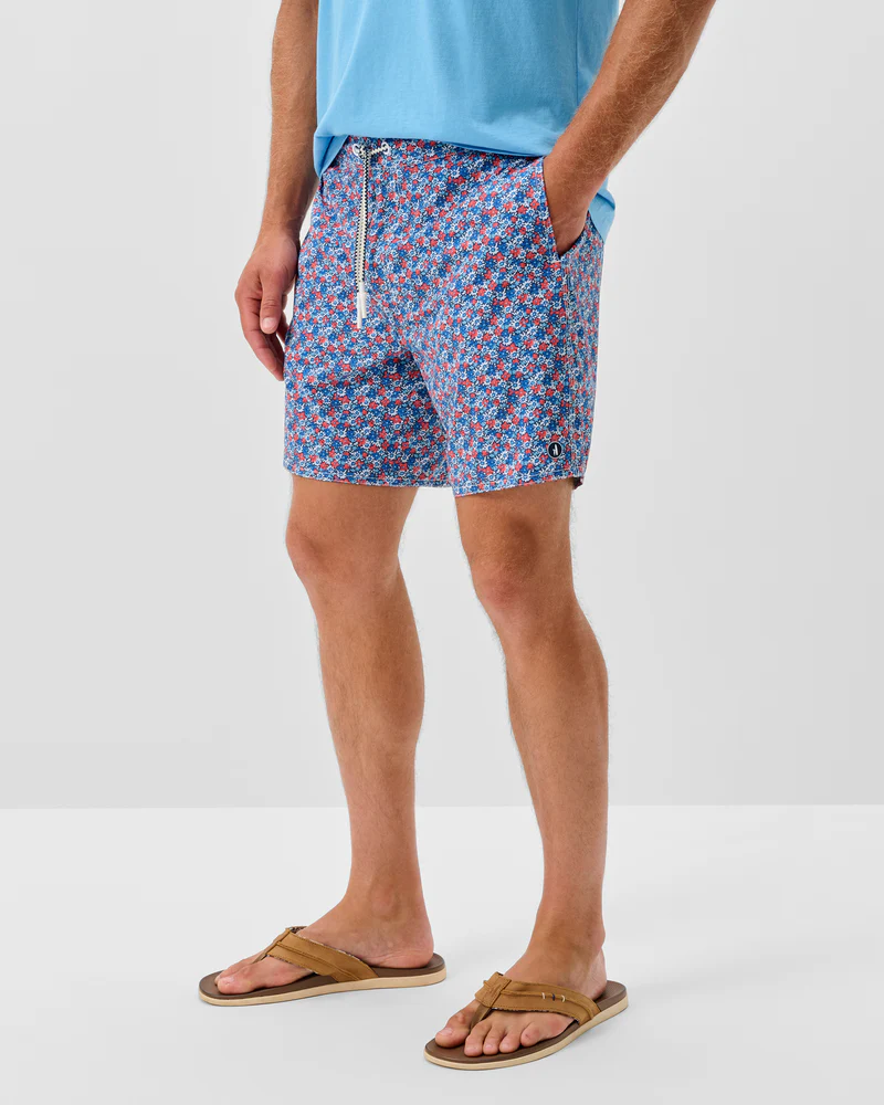 Fressia Half Elastic 7" Swim Trunks