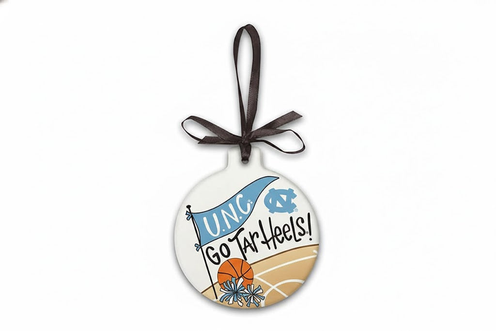 UNC Stone Ornament