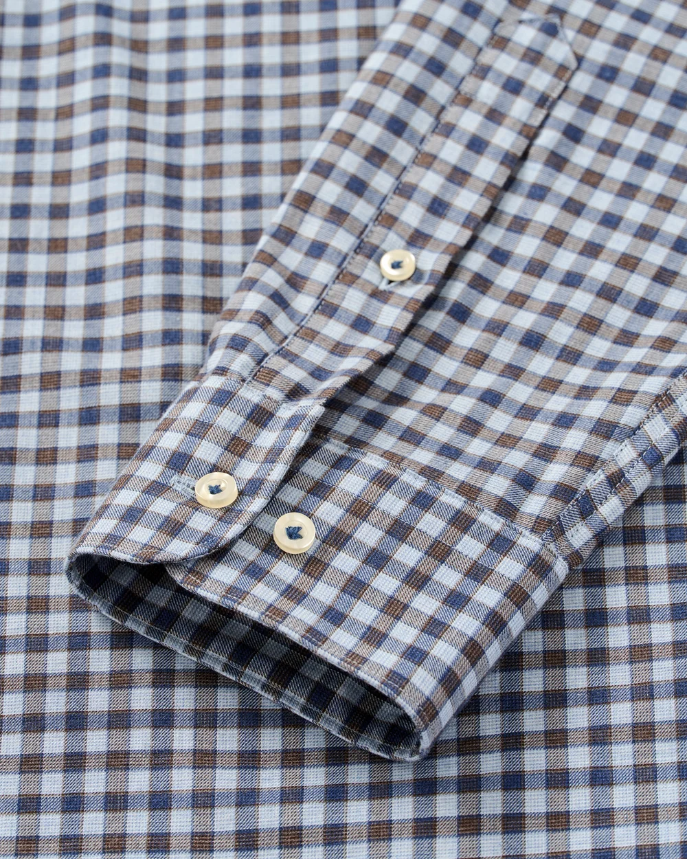AMALFI GINGHAM Top Shelf Cotton Button Down Shirt