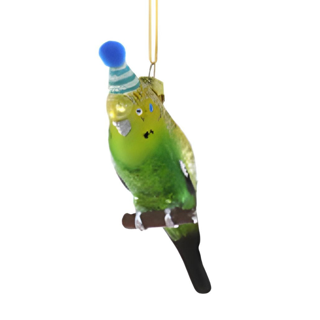 PARTY PARAKEET ORNAMENT